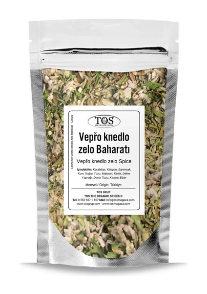 Leona'nın Vepřo Knedlo Zelo Baharatı 100 gr - Dünya Mutfakları Koleksiyonu