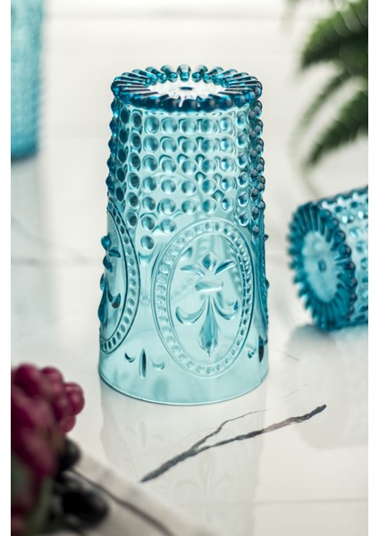 Akrilik Aquamarin Tekli Uzun Bardak & Su Meşrubat Bardağı 750 ml ( Büyük Boy & Cam Değildir )
