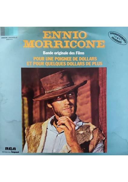 Ennio Morricone - Pour Une Poignee De Dollars Bir Avuç Dolar - Yabancı 33'lük Plaklar