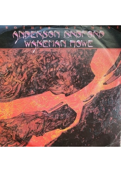 Anderson Bruford Wakeman Howe - Brother Of Mine - Orijinal Dönem Baskı 45'lik Plak