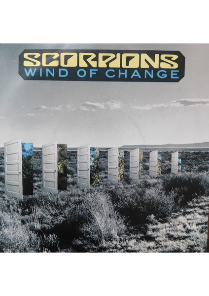 Scorpions - Wind Of Change - Orijinal Dönem Baskı 45'lik Plak