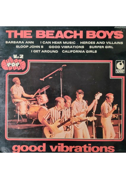 The Beach Boys - Good Vibrations - Yabancı 33'lük Plaklar