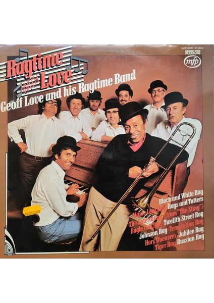 Geoff Love And His Ragtime Band - Ragtime With Love - Yabancı 33'lük Plaklar