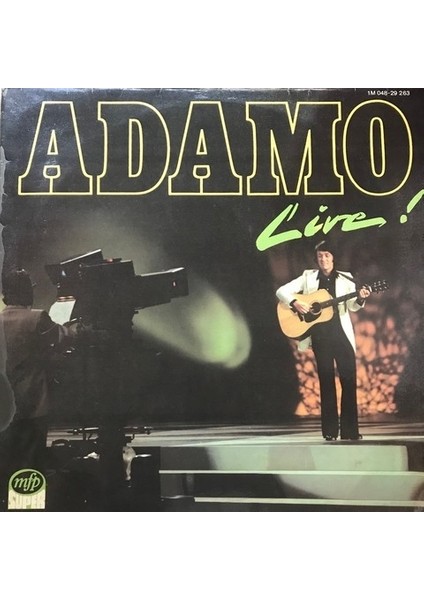 Adamo - Live - Yabancı 33'lük Plaklar
