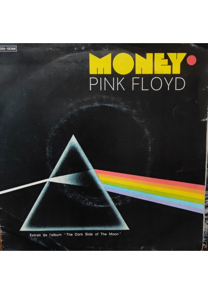 Pink Floyd - Money - Orijinal Dönem Baskı 45'lik Plak
