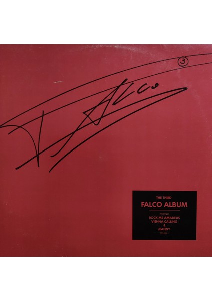 Falco - Falco 3 - Yabancı 33'lük Plaklar