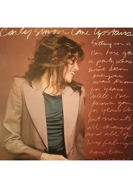 Carly Simon - Come Upstairs - Yabancı 33'lük Plaklar