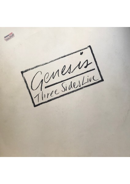 Genesis - Three Sides Live - Double Lp - Yabancı 33'lük Plaklar
