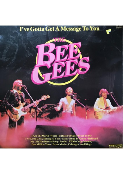 Bee Gees - I've Gotta Get A Message To You - Yabancı 33'lük Plaklar