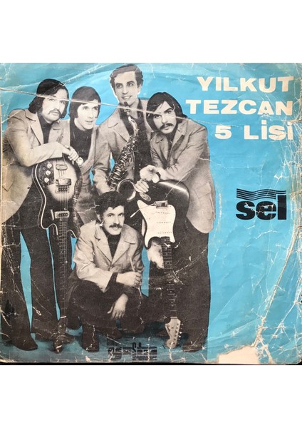 Yılkut Tezcan Orkestrası - Arap Çiftetelli - Orijinal Dönem Baskı 45'lik Plak