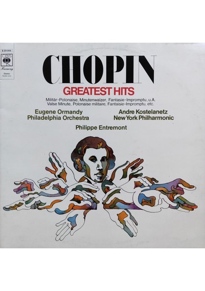 Chopin - Greatest Hits - Yabancı 33'lük Plaklar