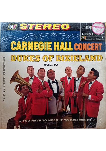 Dukes Of Dixieland - Carnegie Hall Concert, Vol. 10 - Yabancı 33'lük Plaklar