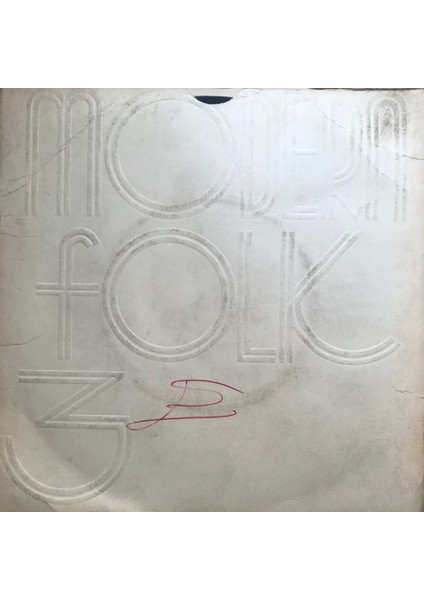 Modern Folk 3 - Klasikler I - Orijinal Dönem Baskı 45'lik Plak