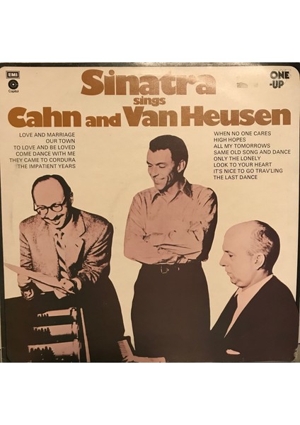 Frank Sinatra - Sinatra Sings Cahn And Van Heusen - Yabancı 33'lük Plaklar