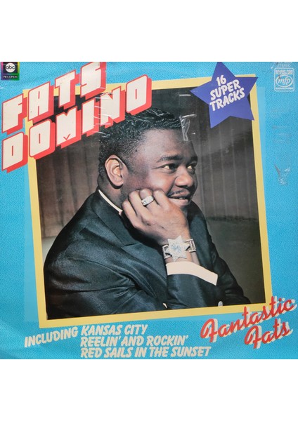 Fats Domino - 16 Super Tracks - Yabancı 33'lük Plaklar