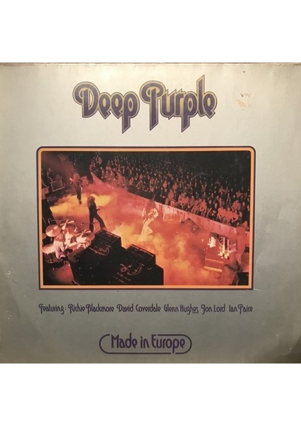Deep Purple - Made In Europe - Yabancı 33'lük Plaklar