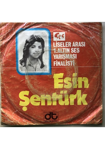 Esin Şentürk - Andiçelim - Orijinal Dönem Baskı 45'lik Plak