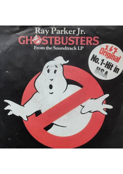 Ray Parker Jr. - Ghostbusters - Orijinal Dönem Baskı 45'lik Plak