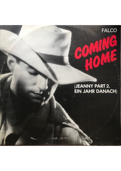 Falco - Coming Home - Maxi - Yabancı 33'lük Plaklar