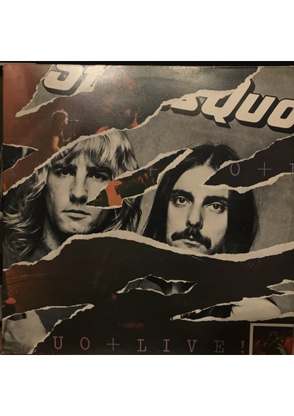 Status Quo - Live - Çift Longplay - Yabancı 33'lük Plaklar