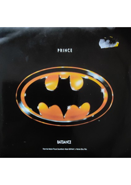 Prince - Batdance - Motion Picture Soundtrack "batman"- Orijinal Dönem Baskı 45'lik Plak