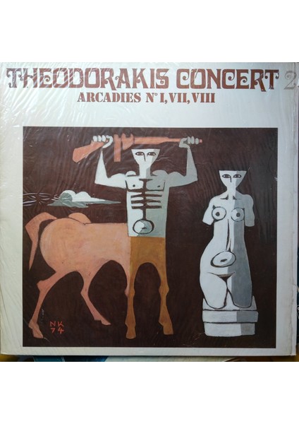 Mikis Theodorakis - Concert 2 Arcadies - Yabancı 33'lük Plaklar