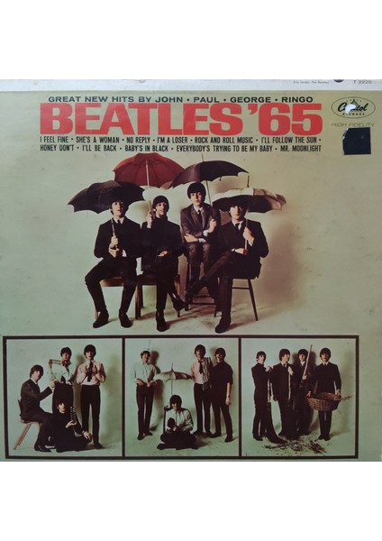 The Beatles - Beatles 65 - Yabancı 33'lük Plaklar