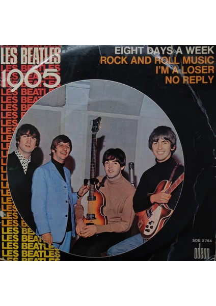 The Beatles - Les Beatles – 1965 / 4 Parçalık Ep - Orijinal Dönem Baskı 45'lik Plak