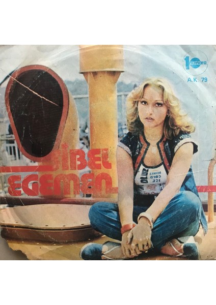 Sibel Egemen - Yenildim Sana - Orijinal Dönem Baskı 45'lik Plak