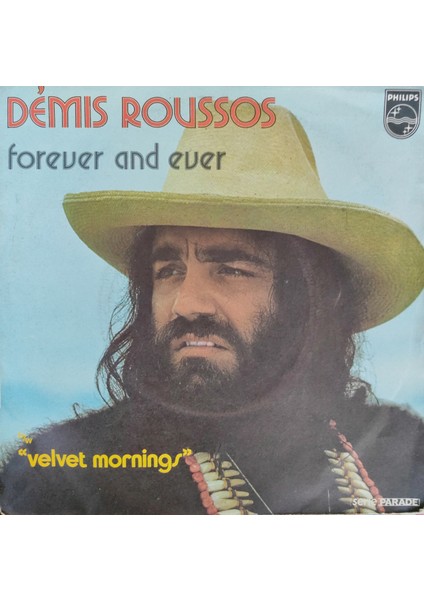 Demis Roussos - Forever And Ever - Orijinal Dönem Baskı 45'lik Plak