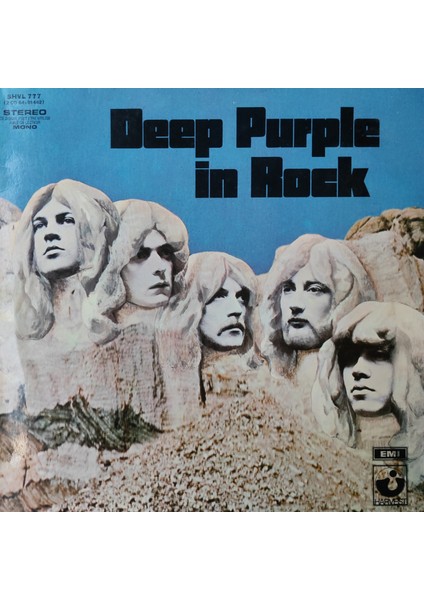 Deep Purple - Deep Purple In Rock - Yabancı 33'lük Plaklar