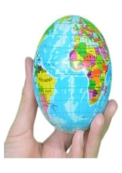 Strees Topu Dünya Haritalı - Orta Boy fırsatları