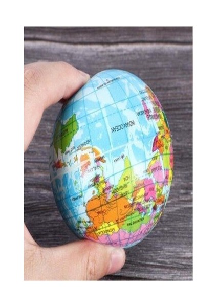 Strees Topu Dünya Haritalı - Orta Boy indirimleri