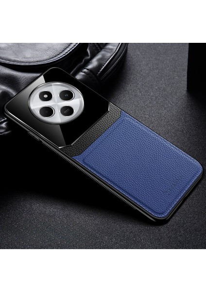 Xiaomi - Redmi 14C Zebana Lens Deri Kılıf