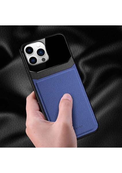 Apple - iPhone 14 Pro Max Zebana Lens Deri Kılıf