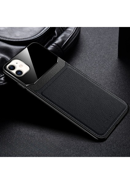 Apple - iPhone 11 Zebana Lens Deri Kılıf