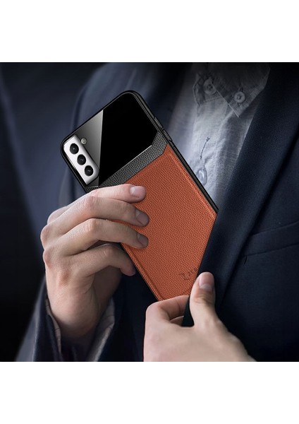 Samsung - Galaxy S23 Fe Zebana Lens Deri Kılıf fırsatları