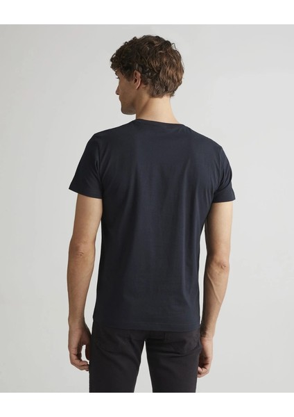 Erkek Basic Bisiklet Yaka T-Shirt modelleri
