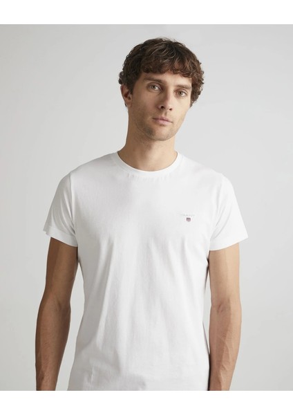 Erkek Basic Bisiklet Yaka T-Shirt