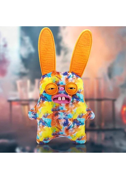 Fuggler Laboratory Misfits Seri 1 Komik Çirkin Canavar Peluş - 23 cm - Rabid Rabbit