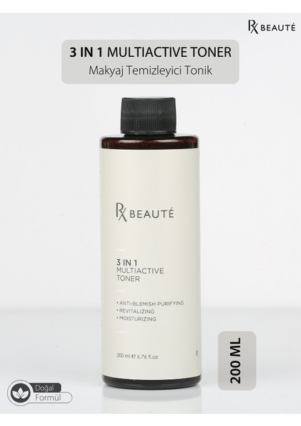 Makyaj Temizleyici Tonik - 3 In 1 Multi Active Toner - 2'Li Set fiyatları