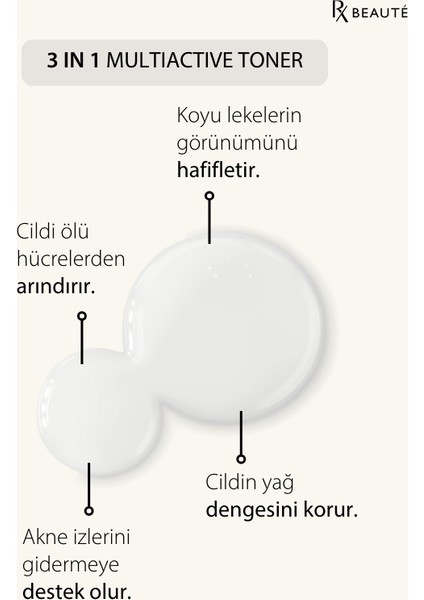 Makyaj Temizleyici Tonik - 3 In 1 Multi Active Toner - 2'Li Set fırsatları