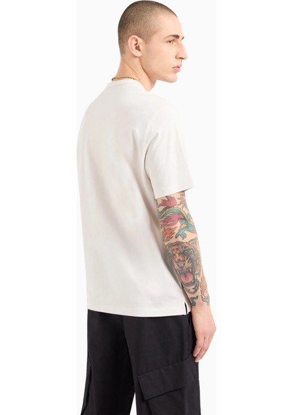 Dijital Baskı Bisiklet Yaka Pamuk T-Shirt 004134321425 H4230KRZTW modelleri