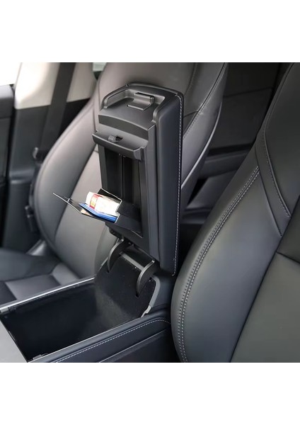 Tesla Model Y ve Model 3 Kolçak Gizli Saklama Kutusu