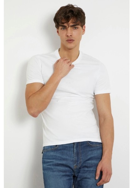 Bisiklet Yaka Erkek T-Shirt