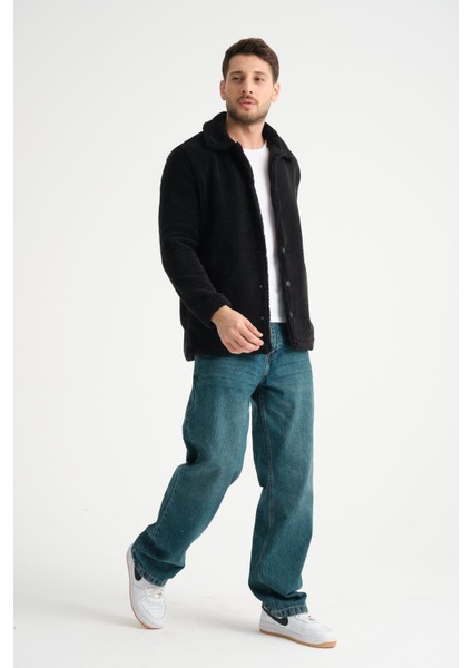 %100 Pamuk, Gömlek Yaka, Düğmeli Erkek Peluş Ceket fiyatları