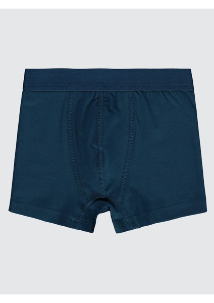 Erkek Çocuk 3'lü Boxer Set 2-10 Yaş Ekru