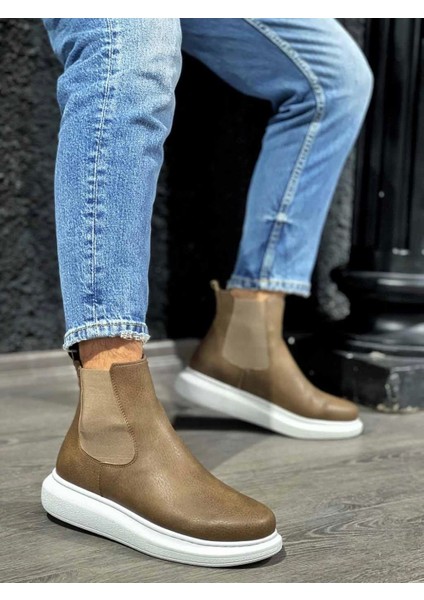 K&a Yüksek Taban Ayakkabı 111 Vizon modelleri