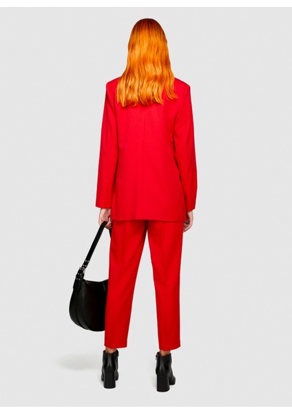 Normal Kırmızı Kadın Ceket 2ZCWLW00M fırsatları