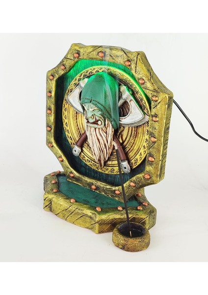 Guldan Shield Konik Tütsülük Işıklı